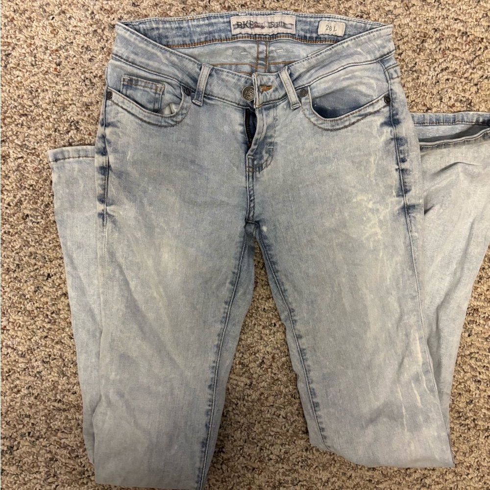BKE Stella 26 L Light Blue Denim Jeans